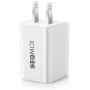 2in1 [ Apple MFi Certified ] 10Ft Lightning Cable/Cord + 5V/2.4A Dual Port USB Wall Plug Charger Block/Charging Cube/Brick/Box Power Adapter For iPhone XS Max XR X 8 Plus 7 6s 6 5s 5 iPad Air Pro Mini