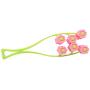 Face Massager,SinLoon Facial Massage, Flower Type Massage Roller for V Face Pull Tight Firming, Beauty Tool (Pink)