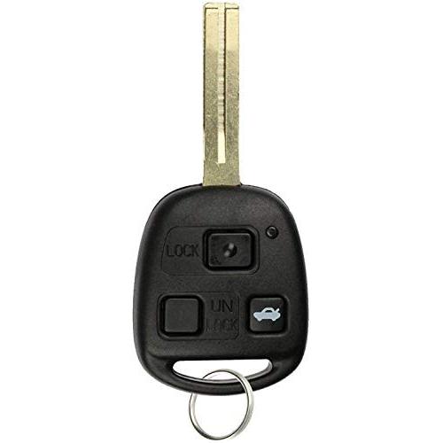 KeylessOption Keyless Entry Remote Fob Uncut Car Master Ignition Key for Lexus ES330 LS430 SC430, HYQ12BBT