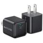 USB C Charger, RAVPower 2-Pack 20W iPhone Fast Charger Type C Wall Charging Adapter, PD 3.0 Durable Compact for iPhone 12/12 Mini/12 Pro/12 Pro Max/11,iPad Pro,Galaxy,Pixel,Switch, AirPods Pro