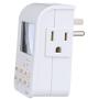 Woods 50009WD Indoor 7-Day Heavy Duty Digital Plug-In Timer, 2 Grounded Outlets