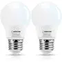 LOHAS Refrigerator Light Bulb, 40W Equivalent LED A15 Bulb, 5W LED 120V Fridge Lights, E26 Medium Base Ceiling Fan Light, 420lm Not-Dim Waterproof for Freezer Home Bathroom Kitchen Lighting, 2 Pack