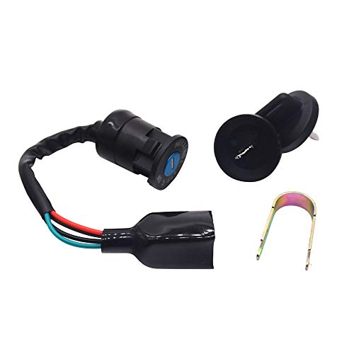 Ignition Key Switch by Ohoho - Compatible with Polaris Sportsman 90 2001-2014 Polaris Predator 90 2003-2006 Polaris 0453417 0450549 Polaris Outlaw 90 2007-2014 50 2008-2018