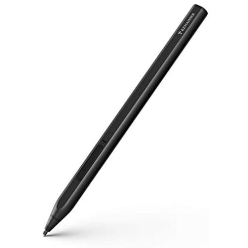 RENAISSER Stylus for Surface, Made in Taiwan, 4096 Pressure Sensitivity, 100% Match Surface Pro X/7/6/5 Magnetic Attachment, First D Shape Body, Quick Charge, Rechargeable, Raphael 520
