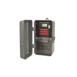 NSI Industries TORK DZS400BP 20-Amp, 365/7-Day, Astronomic Digital Timer - 99 On/Off Settings - 4 (SPST) Channels - Multi-Voltage, Controls Indoor/Outdoor Lighting, HVAC, Signage, Motors, Horns/Bells