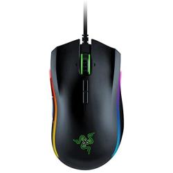 Razer Mamba Elite Wired Gaming Mouse: 16,000 DPI Optical Sensor - Chroma RGB Lighting - 9 Programmable Buttons - Mechanical Switches