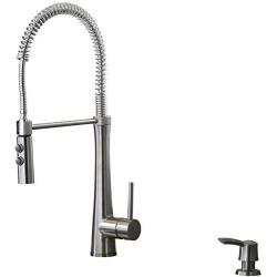 Giagni Fresco Stainless Steel Pull-Down Kitchen Faucet
