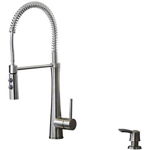 Giagni Fresco Stainless Steel Pull-Down Kitchen Faucet