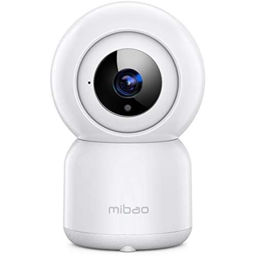 Security Camera for Home Indoor, Mibao 1080P FHD WiFi Camera with Night Vision, Motion Detection, 2-Way Audio,Compatible with Android/iOS, Works with Alexa