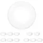 12 Pack 5/6 Inch Dimmable LED Disk Light Flush Mount Recessed Retrofit Ceiling Lights, 15W=120W, CRI90, 1050lm, 4000K Neutral White, Installed in Junction Box or Recessed Can, ETL Listed 12 Pack 5/6 Inch Dimmable LED Disk Light Flush Mount Recessed Retrofit Ceiling Lights, 15W=120W, CRI90, 1050lm, 4000K Neutral White, Installed in Junction Box or Recessed Can, ETL Listed