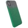Speck Products CandyShell Fit iPhone Xs Max Case, Graphite Grey Ombre Evergreen Green/Evergreen Green