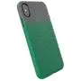 Speck Products CandyShell Fit iPhone Xs Max Case, Graphite Grey Ombre Evergreen Green/Evergreen Green
