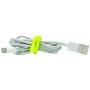 Nite Ize Original Gear Tie, Reusable Rubber Twist Tie, 3-Inch, Assorted Colors, 24 Count Pro Pack, Made in the USA