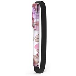 MoKo Case Holder for i-Pencil, Elastic Detachable Pouch for i-Pencil, Fit iPad 8th Generation/iPad 10.2 2019/iPad Air (3rd Gen) 10.5'' 2019 (Only for i-Pencil 1st Case) - Floral Purple