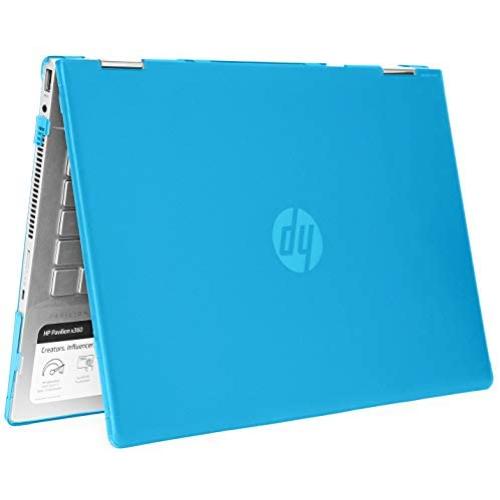 mCover Hard Shell Case for 14'' HP Pavilion X360 14-CDxxxx / 14-DDxxxx Series Convertible 2-in-1 laptops – HP-PX360-14CD Aqua