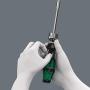 Wera 5073661002 Kraftform Kompakt 27 RA Slotted Ratcheting Screwdriver, 1/4'' Head, MULTI