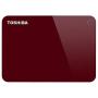 Toshiba (HDTC920XR3AA) Canvio Advance 2TB Portable External Hard Drive USB 3.0, Red