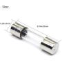 Glass Tube Fuses, 200pcs Purple-fox Fast Blow Car Electric Glass Tube Fuses Kit 5x20mm 0.5A, 1A, 2A, 3A, 5A, 10A, 15A, 20A, 25A, 30A 250V with Case (300PCS 5X20MM B)