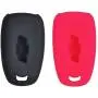 REPROTECTING Silicone Rubber Key Fob Cover Compatible with 2016-2021 Chevrolet Blazer Bolt EV Camaro Cruze Equinox Malibu Sonic Spark Traverse Trax Volt HYQ4EA