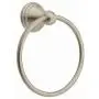 Moen DN8486BN Preston Collection Bathroom Hand Towel Ring, Spot Resist Brushed Nickel