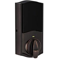 Kwikset 98880-005 SmartCode 888 Smart Lock Touchpad Electronic Deadbolt Door Lock with Z-Wave Plus Featuring SmartKey Security in Venetian Bronze
