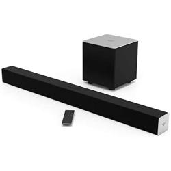 VIZIO 2.1 Sound Bar SB3821-C6 with Wireless Subwoofer Bluetooth 100dB SPL, Black, 38''