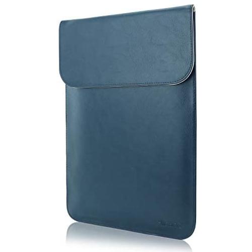 Allinside 11-12'' Laptop Sleeve for MacBook Air 11 / MacBook 12, Synthetic Leather, Blue