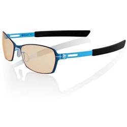 Arozzi Visione VX-500 Computer gaming glasses - Anti-glare, UV and Blue light protection, Eye strain relief, Comfortable gaming, Blue