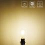 Mastery Mart Vintage LED Light Bulb, Glass ST21 Antique Edison Style, Dimmable 5.5W (60 Watt Equivalent), 500LM 2700K Soft White, E26 Decorative Filament Bulb, UL and Energy Star, 10 Pack