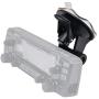 Quick Release Suction Cup Remote Mount Kit Panel Bracket for ICOM, Kenwood, YAESU, Alinco, Mobile Transceiver Radio