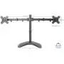 VIVO STAND-V002F Dual LED LCD Monitor Free-Standing Desk Stand for 2 Screens up to 27 Inch Heavy-Duty Fully Adjustable Arms with Max VESA 100x100mm VIVO STAND-V002F Dual LED LCD Monitor Free-Standing Desk Stand for 2 Screens up to 27 Inch Heavy-Duty Fully Adjustable Arms with Max VESA 100x100mm