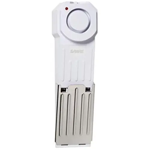 SABRE HS-DSA Wedge Door Stop Security Alarm with 120 dB Siren --- Great for Home, Travel, Apartment or Dorm