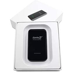 CarlinKit 2.0 Wireless CarPlay Adapter U2W for Factory Wired CarPlay Cars, Compatible with Audi/Porsche/Volvo/Volkswagen Online Upgrade, iOS 14, Convert Wired to Wireless CarPlay