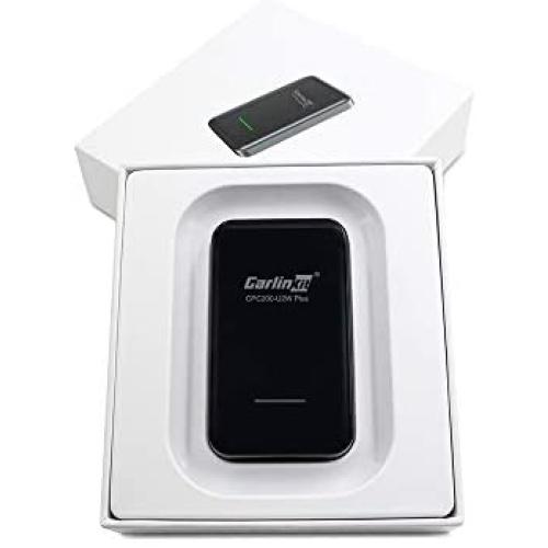 CarlinKit 2.0 Wireless CarPlay Adapter for Volkswagen 2016 2017 2018 2019 2020 2022 with Factory Wired CarPlay, Type C Design, Online Upgrade Adapter, iOS14, Convert Factory Wired to Wireless CarPlay