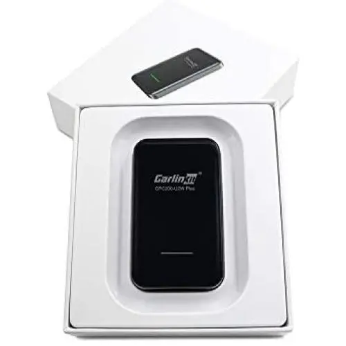 CarlinKit 2.0 Wireless CarPlay Adapter U2W for Factory Wired CarPlay Cars, Compatible with Audi/Porsche/Volvo/Volkswagen Online Upgrade, iOS 14, Convert Wired to Wireless CarPlay CarlinKit 2.0 Wireless CarPlay Adapter U2W for Factory Wired CarPlay Cars, Compatible with Audi/Porsche/Volvo/Volkswagen Online Upgrade, iOS 14, Convert Wired to Wireless CarPlay