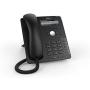 Snom SNO-D715 Professional Sip Desk Telephone Voip Phone and Device, Black