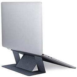 MOFT Invisible Slim Laptop Stand, Adhesive And Reusable, Adjustable Perfect Viewing Angles, Compatible with Laptops Up to 15.6'', Starry Grey