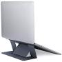 MOFT Invisible Slim Laptop Stand, Adhesive And Reusable, Adjustable Perfect Viewing Angles, Compatible with Laptops Up to 15.6'', Starry Grey