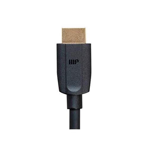Monoprice DynamicView Ultra 8K HDMI Cable - 3 Feet - Black | High Speed, 48Gbps, Dynamic HDR, eARC