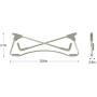 Nextation Laptop Stand, Aluminum Adjustable Portable for Laptop/Notebook/ipad