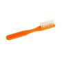 Dukal Toothbrushes. Pack of 144 Orange Toothbrushes with Short Handle. Soft polypropylene bristles. Rounded polish tips. 30 Tuft. Effective and Safe for Sensitive Enamel. Individually packaged.