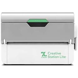 Xyron Creative Station Lite, 3'' or 5'', Label Maker, Makes Invitations, Handmade Cards, Die Cuts Craft Projects, DIY Craft Supplies & Creative Station Lite Refill, 3'' x 18