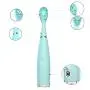 Electric Tongue Cleaner,Uniharpa Vibrating Tongue Scraper for Fresher Breath in Seconds Made by Soft Silicone (Blue）