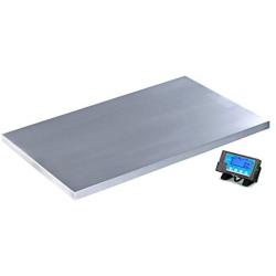 Salter-Brecknell PS500-42S Compact Light Weight Floor Scale with LCD Display, 42'' Length x 22'' Width x 2'' Height, 500lbs Capacity