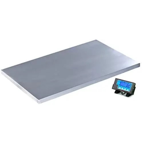 Salter-Brecknell PS500-42S Compact Light Weight Floor Scale with LCD Display, 42'' Length x 22'' Width x 2'' Height, 500lbs Capacity Salter-Brecknell PS500-42S Compact Light Weight Floor Scale with LCD Display, 42'' Length x 22'' Width x 2'' Height, 500lbs Capacity