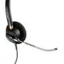 Plantronics HW510v Headset Bundle Mono Noise-Canceling and Inteli Cord, Compatible with Yealink, Polycom, Mitel, Cisco, Nortel, Shoretel Phones (HW510v Mono Headset Bundle)