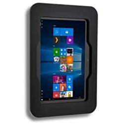 TABcare Security Anti-Theft Acrylic Case for MS Surface Go, Go 2 as Kiosk, POS, Store, Show Display. Configured as VESA, Wall Mount, Desktop Stand (Black, Wall Mount)