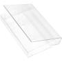 Evelots Cassette Tape Cases-Clear Plastic Storage-Audio-No Scratch/Dirt-Set/100