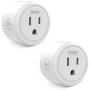 Gosund Smart Plug Works with Alexa and Google Home, 2.4GHz Wifi enabled Remote Control Smart Outlet, No Hub Required,ETL Listed(2 Packs)