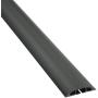 D-Line 6 Foot Floor Cord Cover, Cable Protector, CC-1, Protect Cords and Prevent Trip Hazards, Black